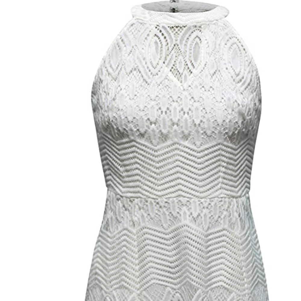 Gabby Skye cream/white dress